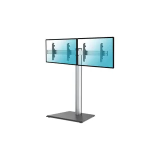 Pied TV KIMEX Support sur pied 2 écrans TV 43" - 49"