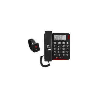 Téléphone filaire AMPLICOMMS - Téléphone fixe filaire Bigt