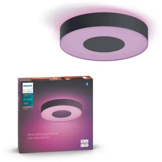 Plafonnier PHILIPS HUE W&C Xamento M Noir