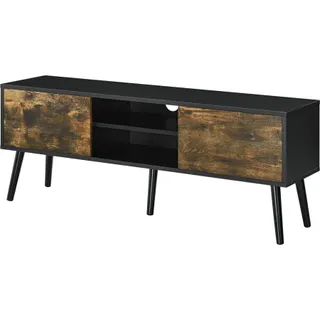 Meuble TV HELLOSHOP26 Meuble tv support télé 120 cm pieds en b