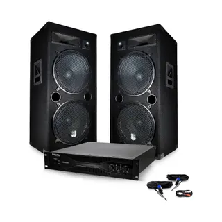 Pack sono BM SONIC Pack DJ sono PA Enceintes 2x15"/38cm 200