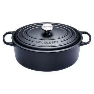 Cocotte LE CREUSET Signature noire 31 cm
