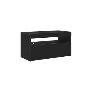 Meuble TV HELLOSHOP26 Meuble TV rectangulaire moderne 75 x 35