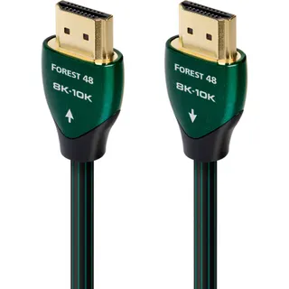 Câble HDMI AUDIOQUEST Forest Forest 2.1/48G2.1/48Gbps 2M  Noir