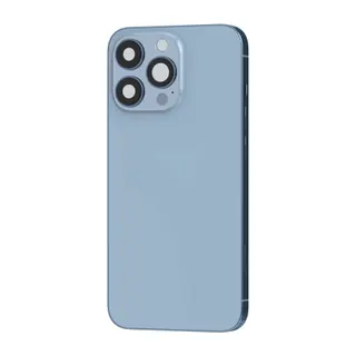 Pièce détachée AVIZAR + Vitre arrière iPhone 13 Pro Max Bleu