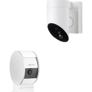 Caméra de surveillance SOMFY 1 Indoor et 1 Outdoor Camera Blanche