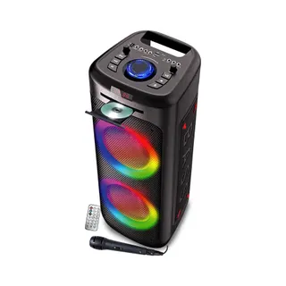 Enceinte nomade INOVALLEY Enceinte Autonome Lumineuse Avec Lecteur