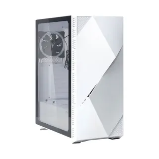 Boitier PC ZALMAN Z3 Iceberg Boitier Moyen Tour - blanc