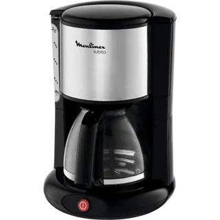 Cafetière filtre MOULINEX FG360811 subito noir/inox