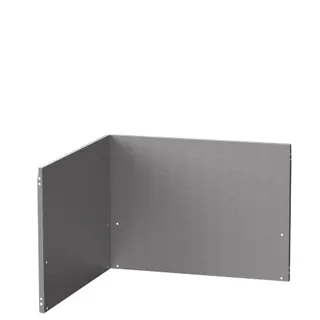 Crédence LE MARQUIER Angle inox