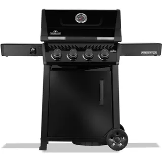 Barbecue gaz NAPOLEON Freestyle 425 Noir, sur chariot,4 brûleurs, surface de cuisson 60 x 45 cm