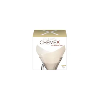 Filtre à café CHEMEX blancs x100 pour cafetiere 6/10 tasses