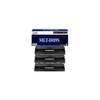 Toner T3AZUR pour Samsung ML2510 ML2570 ML1620 (x3)