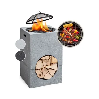 Brasero BLUMFELDT Monolith - Gris foncé