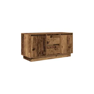 Meuble TV HELLOSHOP26 Meuble TV avec éclairage LED espace de r