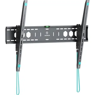 Support mural TV ONKRON Inclinable, 60–110", 120 kg, Noir UT12-B