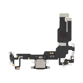Pièce détachée AVIZAR Connecteur de Charge iPhone 15 Noir