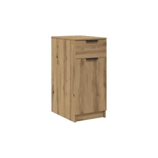 Armoire HELLOSHOP26 Armoire de bureau moderne chêne artisana
