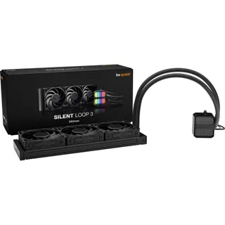Kit de refroidissement BEQUIET Silent Loop 3 - 360 mm Noir