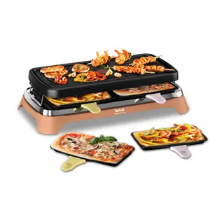 Raclette TEFAL 2 en 1 plancha Food & Co x8 RE651JF0