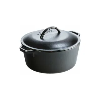 Cocotte LODGE 4.7L - fonte, tous feux, four, induction