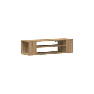 Meuble TV HELLOSHOP26 Meuble TV rectangulaire moderne avec 2 é