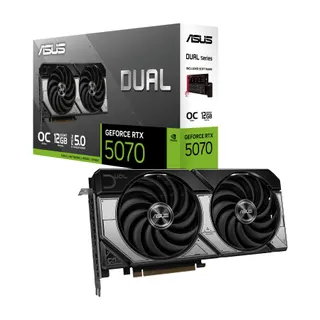 Carte graphique ASUS Dual GeForce RTX 5070 12GB GDDR7 OC