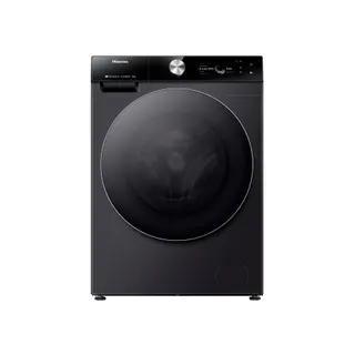 Lave linge hublot HISENSE WF7S1247BB - 12 kg - 1400 tr/min - Classe A - Moteur induction - Autodosage - Connecté - Noir