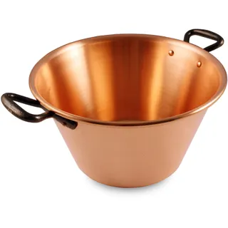 Bassine à confitures BAUMALU à gelée cuivre diam 26.5 cm
