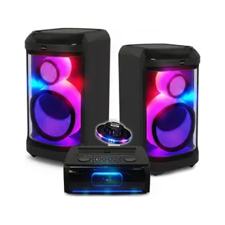 Pack sono PICKERING PKG2760 2x12" 1520W LED Bluetooth FM USB