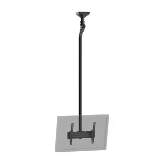 Support plafond TV KIMEX 1 TV 43''- 75'' Hauteur 225 cm, noir