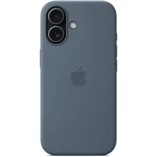Coque APPLE iPhone 17 MagSafe siicone Bleu maritime