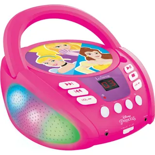 Lecteur CD LEXIBOOK Bluetooth princesses avec effets lumineux