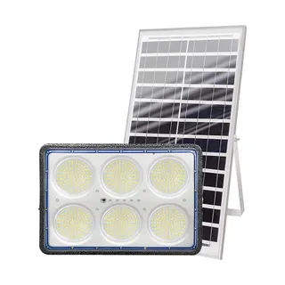 Lampe LED AVIZAR Solaire 9000K 10W avec Panneau Solaire