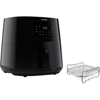 Airfryer PHILIPS HD9270/96 Friteuse sans huile connectée Noir, Série 5000 XL 6.2L