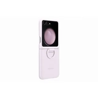 Coque SAMSUNG Z Flip 5 avec anneau sillicone Lavande