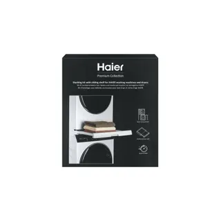 Kit de superposition HAIER de superposition blanc tablette coulissa