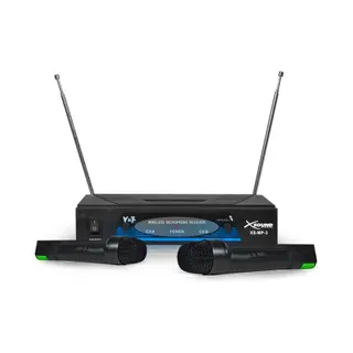 Micro X-SOUND Système 2 micros main VHF 204.8 / 209.0M
