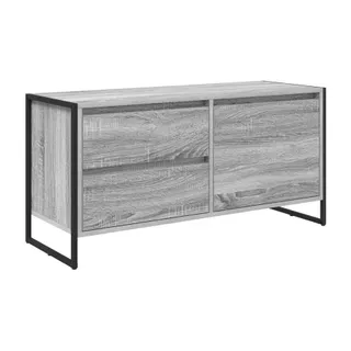 Meuble TV HELLOSHOP26 Meuble TV industriel contemporain 100 x