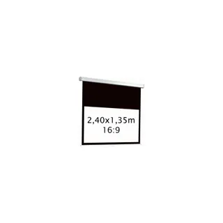 Ecran de projection KIMEX electrique 2,40 x 1,35 m- Format 16:9