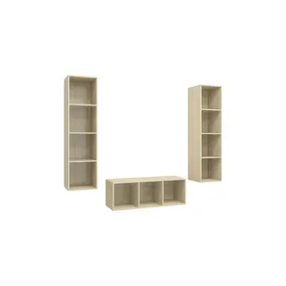 Meuble TV HELLOSHOP26 Ensemble de meubles armoire buffet TV té