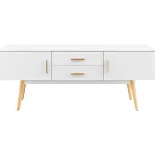 Meuble TV HELLOSHOP26 Meuble tv design support télé banc pieds