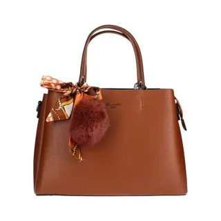 Sac bandoulière GALLANTRY Sac à main Pompon et Foulard