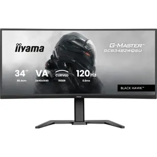 Ecran PC Gamer IIYAMA G-Master GCB3482WQ 34'' WQHD 120Hz VA 0,6 ms HDR