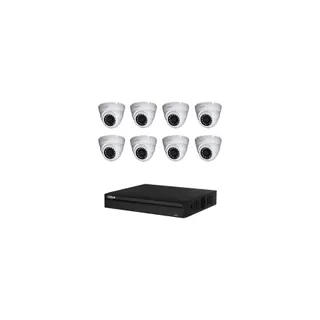 Caméra de sécurité DAHUA Pack de vidéosurveillance CVI 8 caméras
