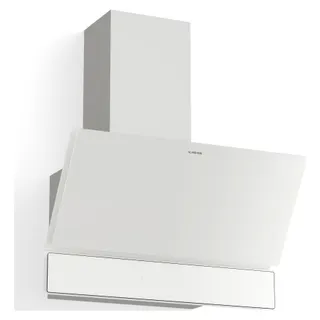 Hotte décorative murale inclinée KLARSTEIN Velaire 60 cm 820 m³/h CEE A++ Blanc