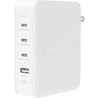 Chargeur secteur BELKIN 4 ports 140W UK+EU+US plug