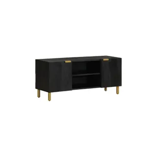 Meuble TV HELLOSHOP26 Meuble TV pratique avec rangement 105 x