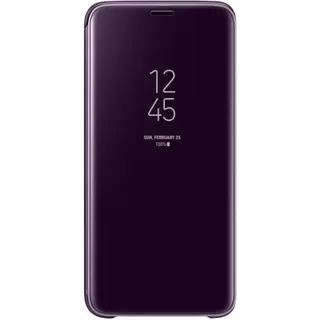 Etui SAMSUNG S9 Clear ViewCover Fonction Stand violet