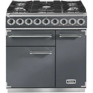 Piano de cuisson gaz FALCON Semi Pro DELUXE 90  ARDOISE NICKEL